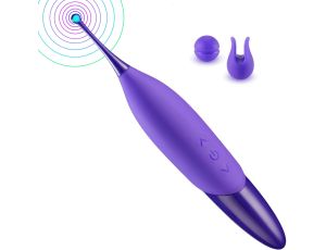 Luxury Play High Frequency Tickler Clitoris and G Spot Vibrator – Rechargeable - image 2