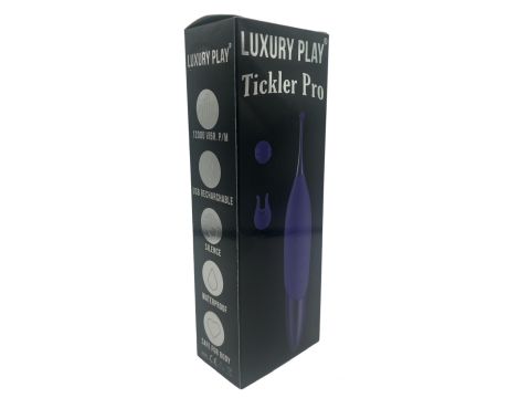 Luxury Play High Frequency Tickler Clitoris and G Spot Vibrator – Rechargeable