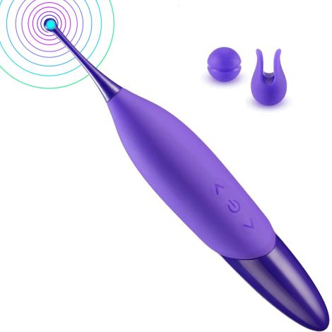 Luxury Play High Frequency Tickler Clitoris and G Spot Vibrator – Rechargeable - 2