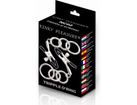 Kinky Pleasure - Tripple O'Ring - 3