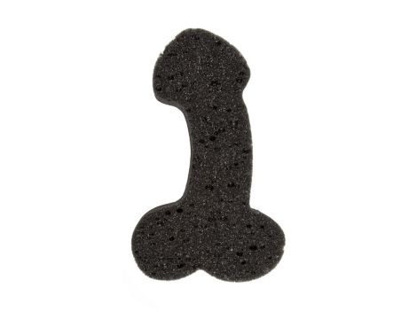 Zabawka - Bath Sponge Penis - 19cm black