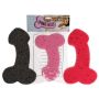 Zabawka - Bath Sponge Penis - 19cm black - 4