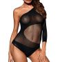 Body Pleasure - Sexy Lingerie Set - one size - black TL134 - 6