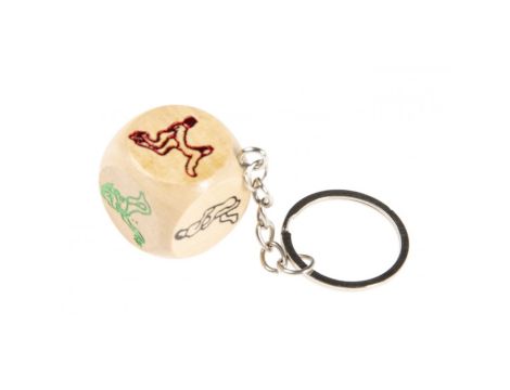 Zabawka-Key Chain Sex Dice Display 1pc