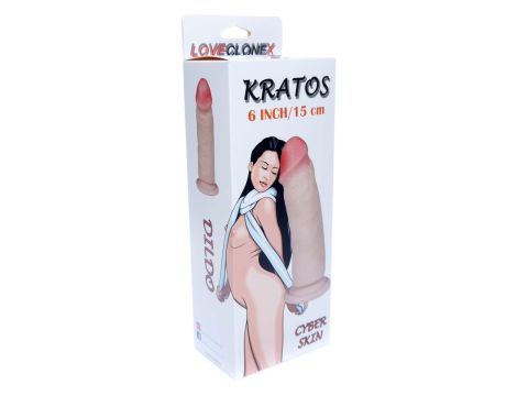 Dildo-KRATOS-LOVECLONEX 6"" - 4