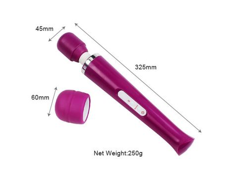 Stymulator-Magic Massager Wand USB White 10 Function - 3