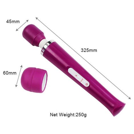 Stymulator-Magic Massager Wand USB White 10 Function - 3