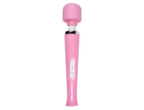 Stymulator-Magic Massager Wand USB Pink 10 Function - 4