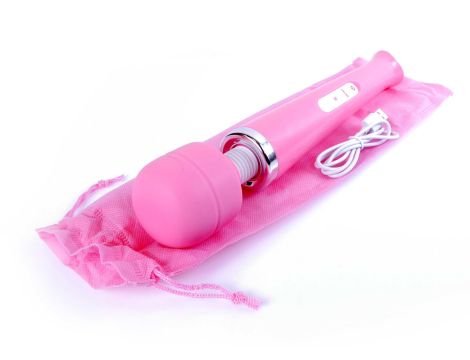 Stymulator-Magic Massager Wand USB Pink 10 Function - 7