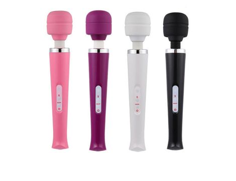 Stymulator-Magic Massager Wand USB Pink 10 Function - 8