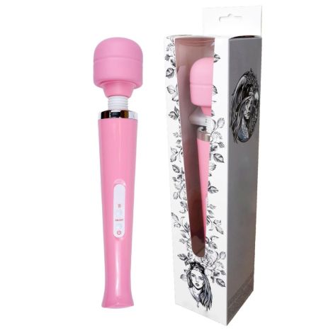 Stymulator-Magic Massager Wand USB Pink 10 Function - 12