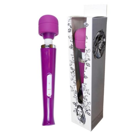 Stymulator-Magic Massager Wand USB Purple 10 Function - 12