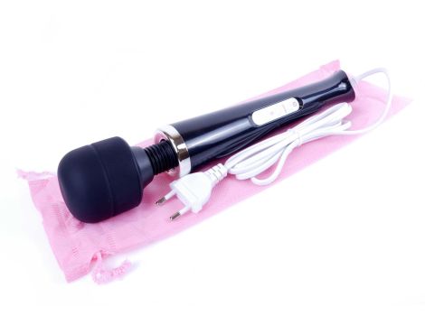 Stymulator-Magic Massager Wand Cable 110-240V Black 10 Function - 9