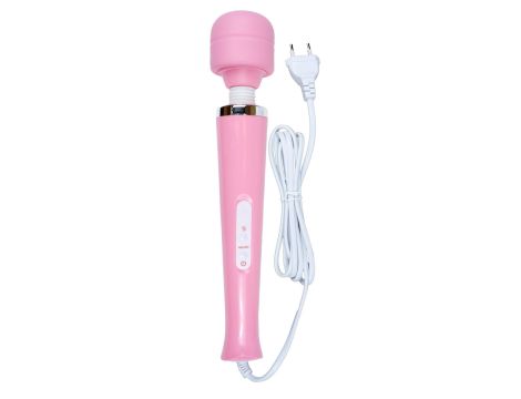 Stymulator-Magic Massager Wand Cable 110-240V Pink 10 Function - 4