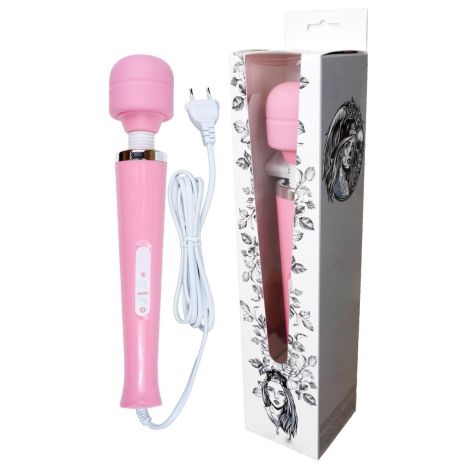 Stymulator-Magic Massager Wand Cable 110-240V Pink 10 Function - 12