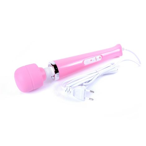 Stymulator-Magic Massager Wand Cable 110-240V Pink 10 Function