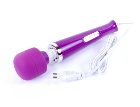 Stymulator-Magic Massager Wand Cable 110-240V Purple 10 Function