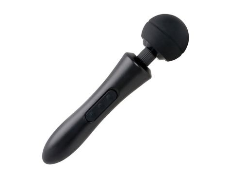 Stymulator-Massager Ultra Powerful -Big USB Black 20 Function