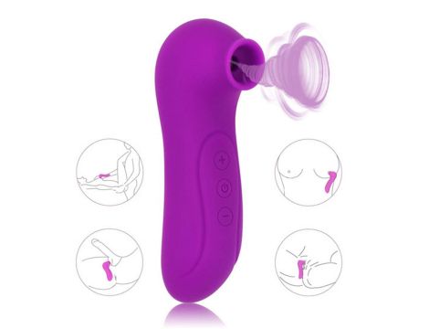 Stymulator-Electric Massager 2.0 USB Flesh 10 Functions - 8