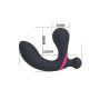 Stymulator-Prostate Massager Dual Vibrator USB 10 Function / Remote Control - 6