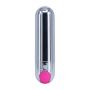 Wibrator-Strong Bullet Vibrator Silver/Pink USB 10 Function - 3