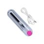 Wibrator-Strong Bullet Vibrator Silver/Pink USB 10 Function - 4