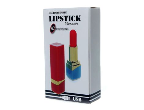 Stymulator-Lipstick Vibrator - Red - 5