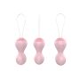 Kulki-Vibrating Silicone Kegel Balls USB 10 Function / Remote control -Flesh - 6