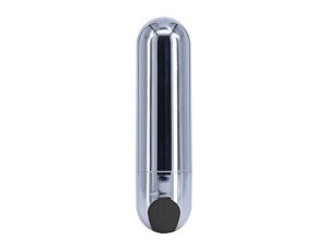 Wibrator-Strong Bullet Vibrator Silver/Black USB 10 Function - image 2