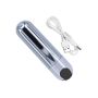 Wibrator-Strong Bullet Vibrator Silver/Black USB 10 Function - 4