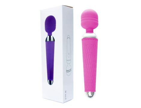 Stymulator-Power Massager Wand USB Purple 10 funkcji - 6