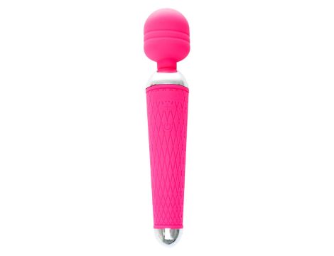 Stymulator-Power Massager Wand USB Pink 10 funkcji