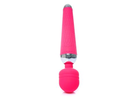 Stymulator-Power Massager Wand USB Pink 10 funkcji - 5