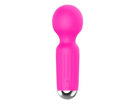 Stymulator-Rechargeable Mini Masager USB 20 Functions - Pink - 4