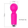 Stymulator-Rechargeable Mini Masager USB 20 Functions - Pink - 7