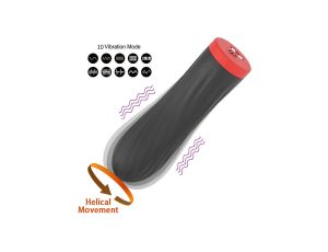 Stymulator-Rechargeable Silicone Touch Vibrator USB 10 Functions - Black - image 2