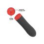 Stymulator-Rechargeable Silicone Touch Vibrator USB 10 Functions - Black - 4