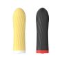 Stymulator-Rechargeable Silicone Touch Vibrator USB 10 Functions - Black - 7