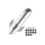 Stymulator-Rechargeable Powerful Bullet Vibrator USB 20 Functions - Shine Black - 9