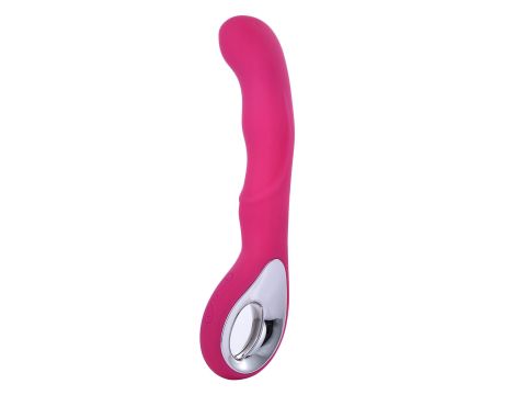 Vibrator G-spot 10 functions USB Pink