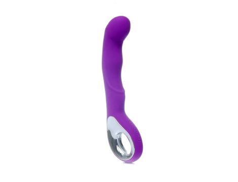 Vibrator G-spot 10 functions USB Purple - 3