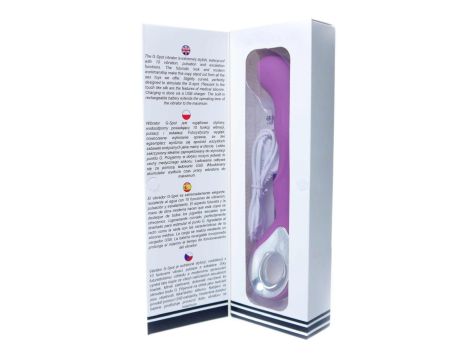 Vibrator G-spot 10 functions USB Purple - 13