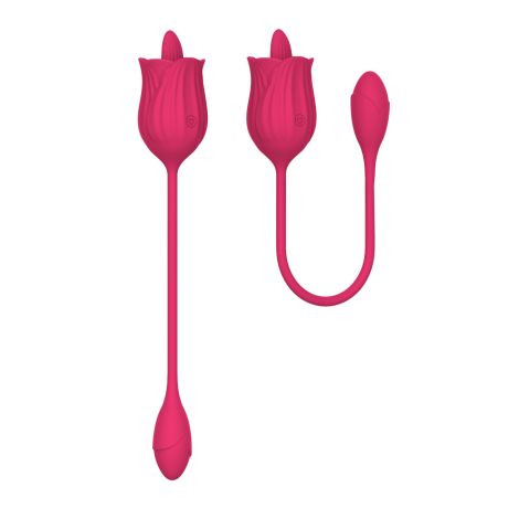 Stymulator - Licking massager with vibrating Egg USB 10 Functions - 3