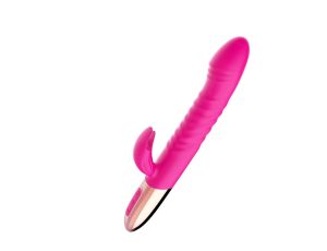 Wibrator - Rechargeable Thrusting Vibrator USB 10 Functions - Heating - image 2