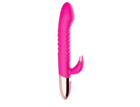 Wibrator - Rechargeable Thrusting Vibrator USB 10 Functions - Heating - 5