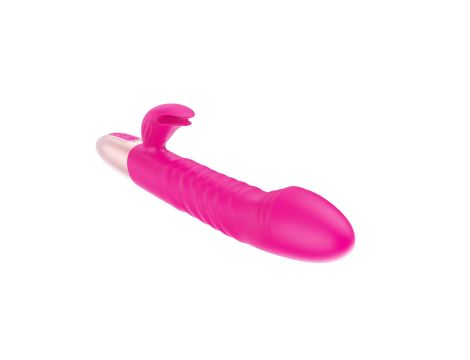 Wibrator - Rechargeable Thrusting Vibrator USB 10 Functions - Heating - 9