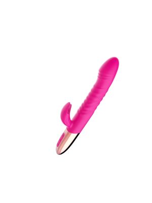 Wibrator - Rechargeable Thrusting Vibrator USB 10 Functions - Heating - image 2