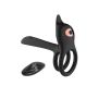 Stymulator - Double vibrating ring - USB 10 Functions / Remote Control - 2