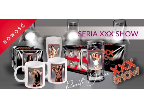 XXX SHOW -szklanka do piwa 500ml MĘŻCZYŹNI - 2