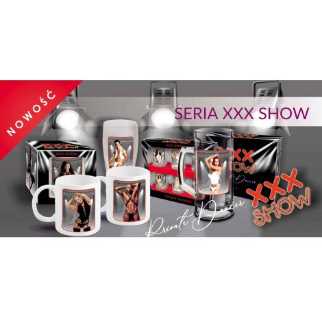 XXX SHOW -szklanka do piwa 500ml MĘŻCZYŹNI - 2